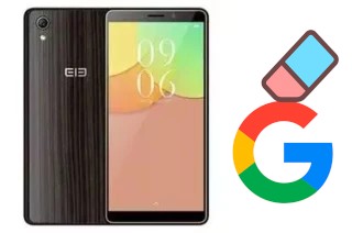 Cómo borrar la cuenta de Google en Elephone A2 Pro