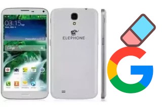 Cómo borrar la cuenta de Google en Elephone P6