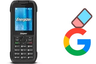 Cómo borrar la cuenta de Google en Energizer Hardcase H240S