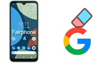 Cómo borrar la cuenta de Google en Fairphone 4