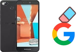 Cómo borrar la cuenta de Google en Fairphone 3+