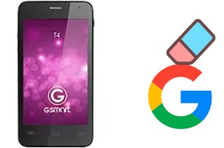 Cómo borrar la cuenta de Google en Gigabyte GSmart T4