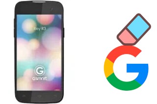 Cómo borrar la cuenta de Google en Gigabyte GSmart Rey R3