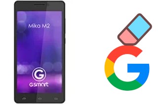 Cómo borrar la cuenta de Google en Gigabyte GSmart Mika M2