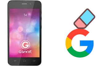 Cómo borrar la cuenta de Google en Gigabyte GSmart T4 (Lite Edition)