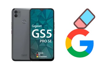 Cómo borrar la cuenta de Google en Gigaset GS5 PRO SE