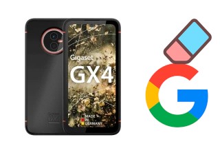 Cómo borrar la cuenta de Google en Gigaset GX4