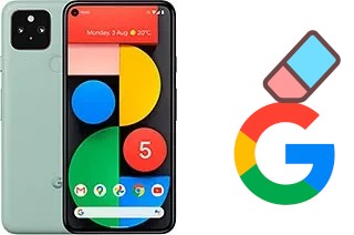 Cómo borrar la cuenta de Google en Google Pixel 5