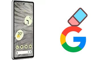 Cómo borrar la cuenta de Google en Google Pixel 7a