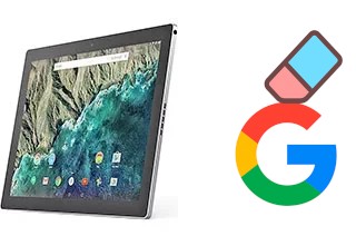 Cómo borrar la cuenta de Google en Google Pixel C