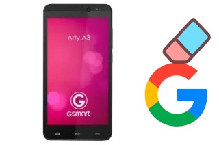 Cómo borrar la cuenta de Google en GSmart Arty A3