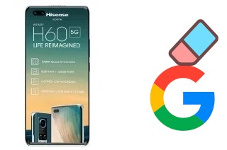 Cómo borrar la cuenta de Google en HiSense H60 5G