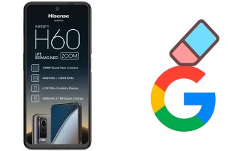 Cómo borrar la cuenta de Google en HiSense H60 Zoom