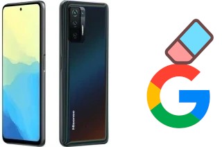 Cómo borrar la cuenta de Google en HiSense INFINITY H50S 5G