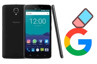 Cómo borrar la cuenta de Google en HiSense T5 Plus