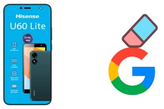 Cómo borrar la cuenta de Google en HiSense U60 Lite