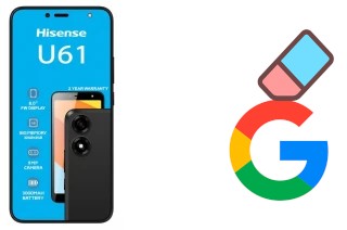 Cómo borrar la cuenta de Google en HiSense U61