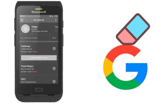 Cómo borrar la cuenta de Google en Honeywell CT40