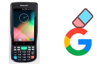 Cómo borrar la cuenta de Google en Honeywell Scanpal EDA50K