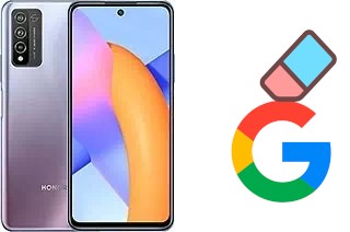 Cómo borrar la cuenta de Google en Honor 10X Lite