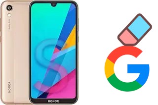 Cómo borrar la cuenta de Google en Honor 8S