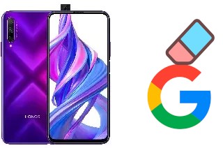 Cómo borrar la cuenta de Google en Honor 9X Pro