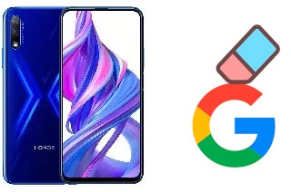 Cómo borrar la cuenta de Google en Honor 9X