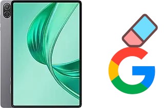 Cómo borrar la cuenta de Google en Honor Pad X8a