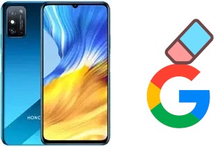 Cómo borrar la cuenta de Google en Honor X10 Max 5G