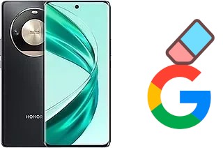 Cómo borrar la cuenta de Google en Honor X50 Pro