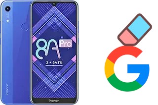 Cómo borrar la cuenta de Google en Honor 8A Pro