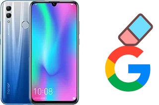 Cómo borrar la cuenta de Google en Honor 10 Lite