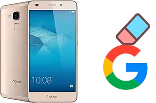 Cómo borrar la cuenta de Google en Honor 5c