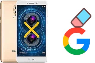 Cómo borrar la cuenta de Google en Honor 6X