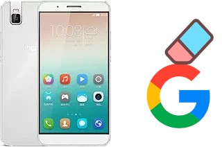 Cómo borrar la cuenta de Google en Honor 7i