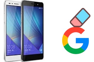 Cómo borrar la cuenta de Google en Honor 7