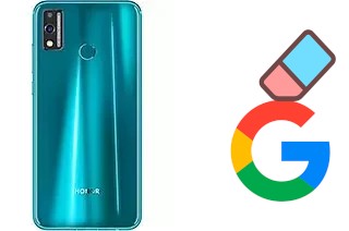 Cómo borrar la cuenta de Google en Honor 9X Lite