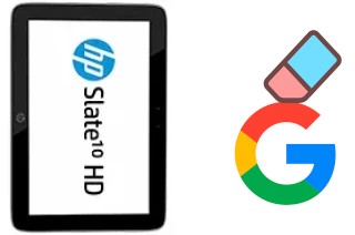 Cómo borrar la cuenta de Google en HP Slate10 HD