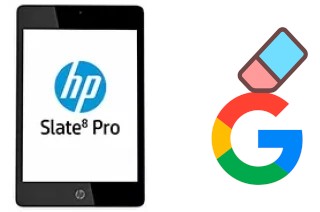 Cómo borrar la cuenta de Google en HP Slate8 Pro