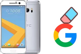 Cómo borrar la cuenta de Google en HTC 10 Lifestyle