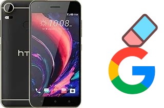 Cómo borrar la cuenta de Google en HTC Desire 10 Pro