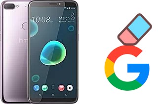 Cómo borrar la cuenta de Google en HTC Desire 12+