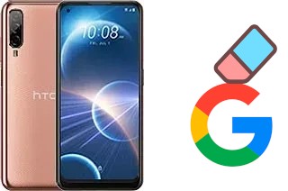 Cómo borrar la cuenta de Google en HTC Desire 22 Pro