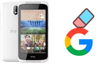 Cómo borrar la cuenta de Google en HTC Desire 326G dual sim