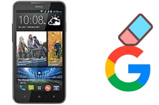 Cómo borrar la cuenta de Google en HTC Desire 516 dual sim