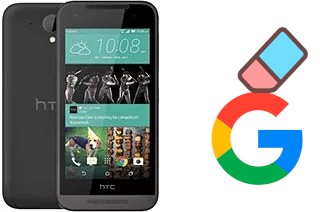 Cómo borrar la cuenta de Google en HTC Desire 520