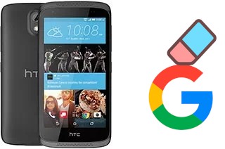 Cómo borrar la cuenta de Google en HTC Desire 526