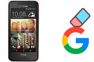 Cómo borrar la cuenta de Google en HTC Desire 612