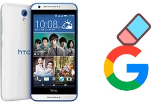 Cómo borrar la cuenta de Google en HTC Desire 620