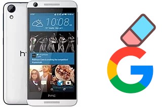 Cómo borrar la cuenta de Google en HTC Desire 626 (USA)